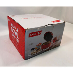 Dash Mini Waffle Bowl Maker for Breakfast, Burrito Bowls, Ice Cream, Other Sweet